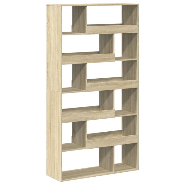 vidaXL Bibliothèque chêne sonoma 100x33x187 5 cm bois d'ingénierie