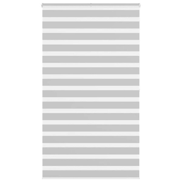 vidaXL Store zèbre gris clair largeur du tissu 115 9 cm polyester
