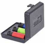 Ks tools jeu de douilles à chocs 3 pièces acier 1/2"