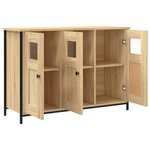 vidaXL Buffet chêne sonoma 100x35x70 cm bois d'ingénierie