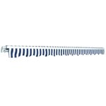 vidaXL Auvent pliable manuel 450 cm Bleu/blanc