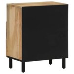 vidaXL Table de chevet 50x33x60 cm bois de manguier massif