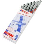 Feutre Non Permanent 152M Noir Pointe Moyenne 1 mm x 10 EDDING