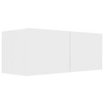 vidaXL Ensemble de meubles TV 5 Pièces Blanc Bois d'ingénierie