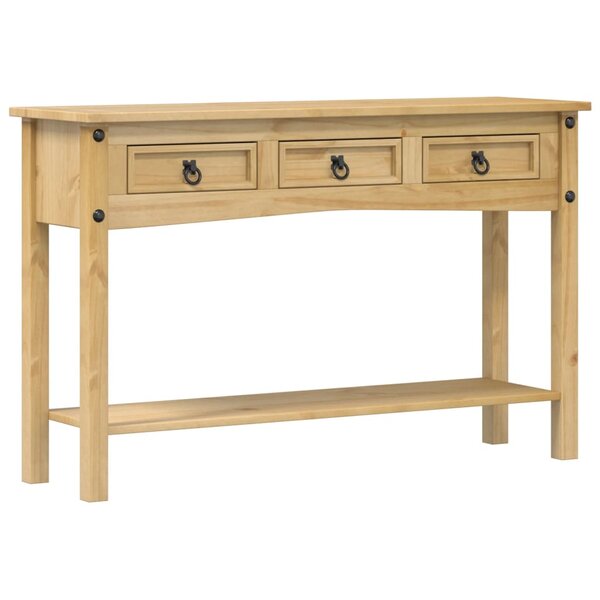 vidaXL Table console Corona 114x34 5x73 cm bois de pin massif