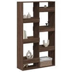 vidaXL Cloison de séparation chêne marron bois d'ingénierie