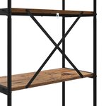 vidaXL Étagère Bois ancien 60 x 30 x 183 cm Bois d'ingénierie