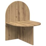 vidaXL Table de chevet Chêne artisanal 48 x 49 x 65 cm