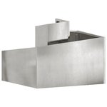 vidaXL Pot en métal Acier inoxydable Grand Durable Pot en métal
