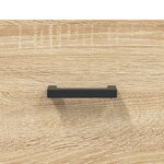 vidaXL Buffet chêne sonoma 100x36x60 cm bois d'ingénierie