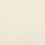 vidaXL Coussins de chaise à dossier bas lot de 2 crème tissu oxford