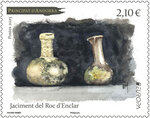 Timbre Andorre - Jaciment del Roc d'Enclar