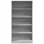 vidaXL Garde-robe sonoma gris 100x50x200 cm bois d'ingénierie
