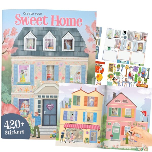 carnet de Stickers - Create your Sweet Home