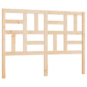 vidaXL Tête de lit 141x4x104 cm Bois massif de pin