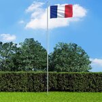 vidaXL Drapeau français 90x150 cm