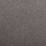 vidaXL Tabourets de bar lot de 2 gris clair tissu