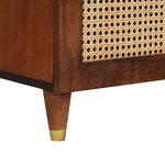 vidaXL Buffet Marron 80 x 33 5 x 75 cm Bois de mangue massif