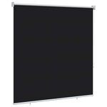 vidaXL Store roulant extérieur protection UV Noir 100 x 230 cm (L x H)