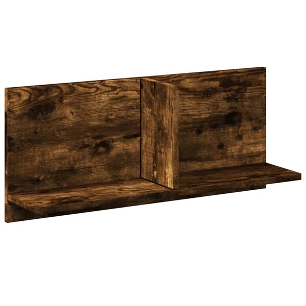 vidaXL Armoire murale 70x16 5x30 cm chêne fumé bois d'ingénierie