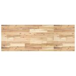 vidaXL Dessus de bureau non traité 140x50x2 cm bois d'acacia massif