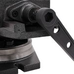vidaXL Étau inclinable à 2 axes 160 mm