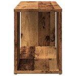 vidaXL Meuble TV vieux bois 60x24x32cm bois d'ingénierie