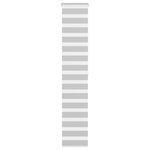 vidaXL Store zèbre gris clair largeur du tissu 45 9 cm polyester