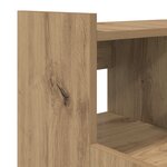 vidaXL Bureau chêne artisanal 97 x 45 x 90 cm Bois d'ingénierie