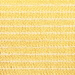 vidaXL Voile d'ombrage 160 g/m² Beige 3x4x4 m PEHD