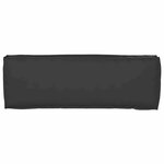 vidaXL Coussin pour banc de palette Noir 120 x 40 x 8 cm Tissu Oxford