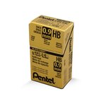 Etui de 15 mines HI-POLYMER SUPER 0 9 mm HB x 12 PENTEL