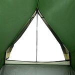 vidaXL Tente de camping en forme de A 2 personne vert imperméable