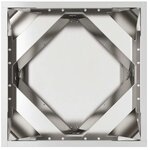 vidaXL Jardinière Argent 40 x 40 x 40 cm Acier inoxydable