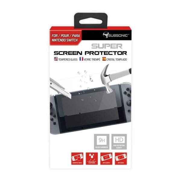 Ecran de protection en verre trempé pour Switch