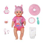 Zapf Creation 839966 - Baby Born Poupée Emma Click & Play 43 cm