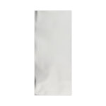 Lot de 100 sachet alu mat argenté 220x110 mm (dl)