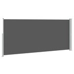 vidaXL Store latéral rétractable 180 x 500 cm 100  polyester fer acier