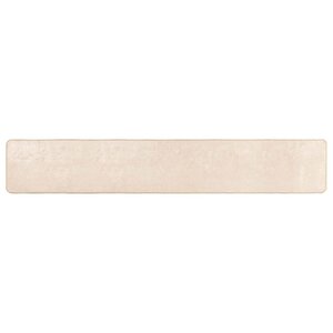 vidaXL Coureur de Tapis MARSA Crème 50 x 350 cm Polyester et PVC