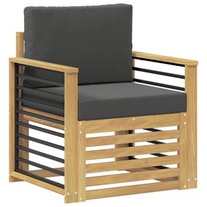 vidaXL Ensemble de canapés d'extérieur Polyester Blanc
