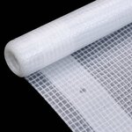 vidaXL Bâches Leno 2 Pièces 260 g/m² 4x5 m Blanc