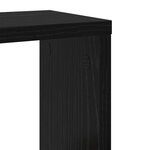 vidaXL Étagères Murales Chêne Noir MDF 26 x 15 x 26 cm Étagères Murales