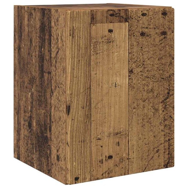 vidaXL Meuble TV mural Bois Ancien 30 x 31 x 40 cm Bois d'ingénierie