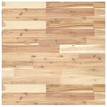 vidaXL Dessus de table carré 70x70x2 cm bois massif d'acacia