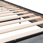 vidaXL Cadre de lit Sonoma gris 80 x 200 cm Bois d'ingénierie