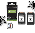 304XL / 304 - 2 X NOIR  - Grande capacité