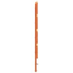 vidaXL Tête de lit en bois massif de pin marron ciré  140 cm