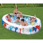 Bestway Piscine familiale elliptique 229x152x51 cm 542 L