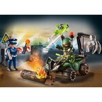 Playmobil - 70817 - starter pack policier et démineur