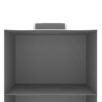 vidaXL Étagères suspendues de rangement 2 Pièces 4 niveaux Tissu
